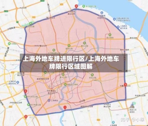 上海外地车牌进限行区/上海外地车牌限行区域图解-第3张图片