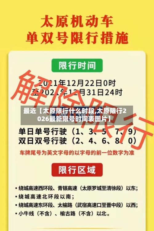 最近【太原限行什么时段,太原限行2026最新限号时间表图片】