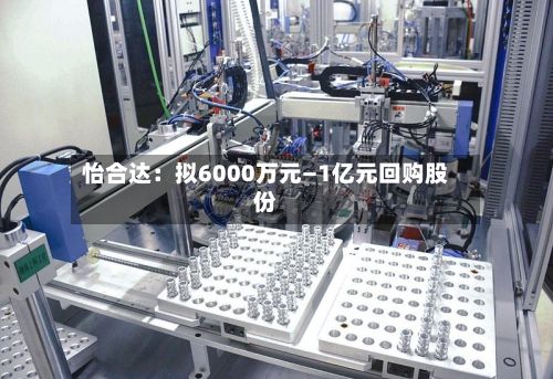 怡合达：拟6000万元—1亿元回购股份-第2张图片