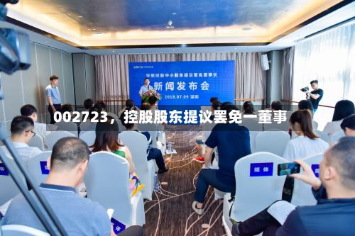 002723，控股股东提议罢免一董事