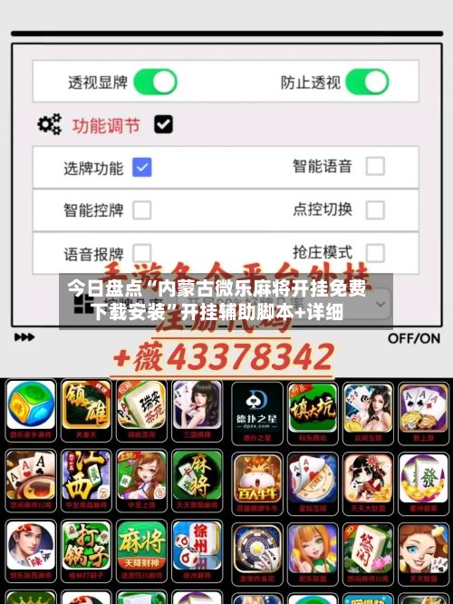今日盘点“内蒙古微乐麻将开挂免费下载安装”开挂辅助脚本+详细-第2张图片