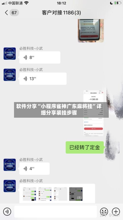 软件分享“小程序雀神广东麻将挂”详细分享装挂步骤-第2张图片