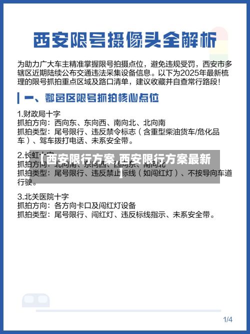 【西安限行方案,西安限行方案最新】-第2张图片
