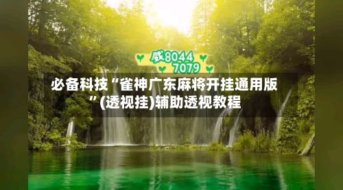 必备科技“雀神广东麻将开挂通用版	”(透视挂)辅助透视教程-第2张图片