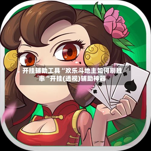 开挂辅助工具“欢乐斗地主如何刷胜率“开挂(透视)辅助神器-第2张图片