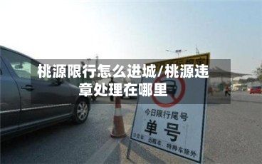 桃源限行怎么进城/桃源违章处理在哪里