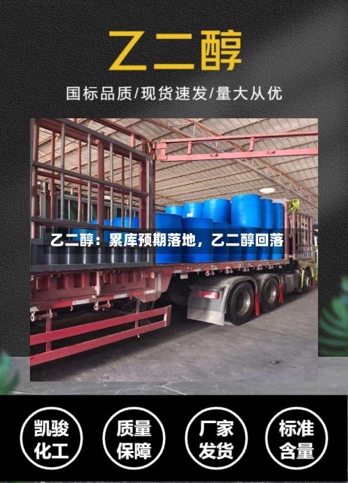 乙二醇：累库预期落地，乙二醇回落-第3张图片
