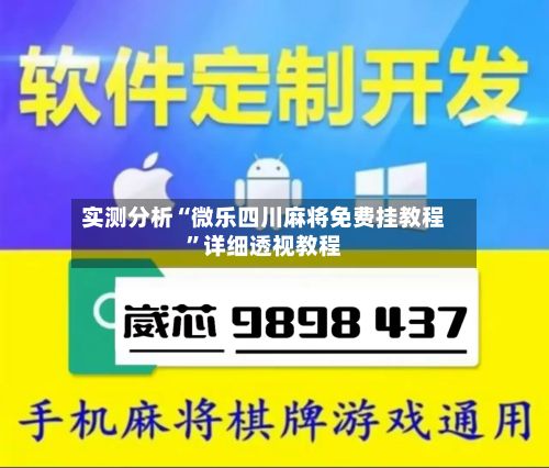 实测分析“微乐四川麻将免费挂教程	”详细透视教程-第2张图片