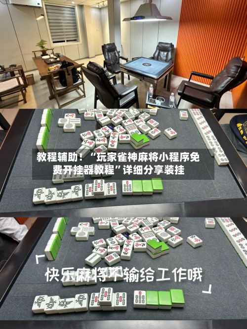教程辅助！“玩家雀神麻将小程序免费开挂器教程	”详细分享装挂-第2张图片