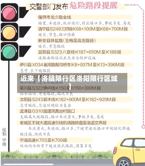 近来【洛阻限行区洛阳限行区域】