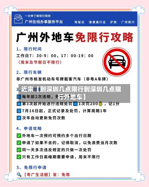 近来【到深圳几点限行到深圳几点限行外地车】-第2张图片