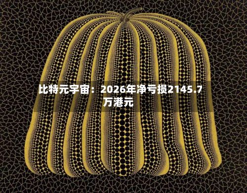 比特元宇宙：2026年净亏损2145.7万港元