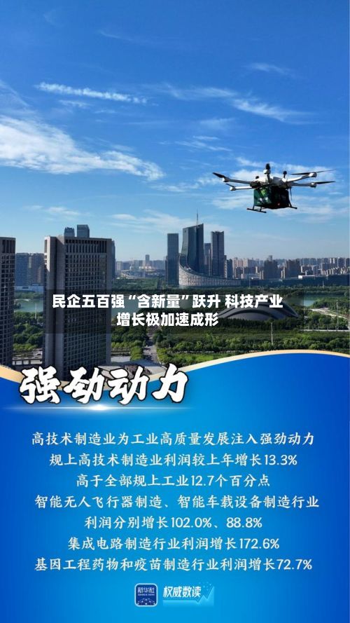 民企五百强“含新量”跃升 科技产业增长极加速成形-第3张图片