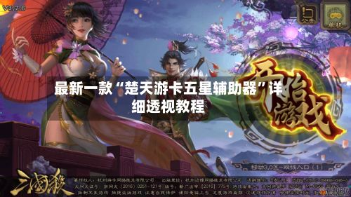 最新一款“楚天游卡五星辅助器	”详细透视教程-第2张图片