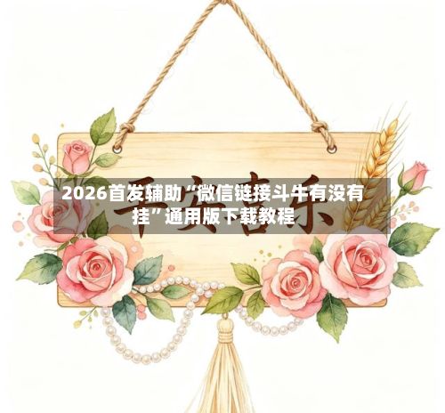 2026首发辅助“微信链接斗牛有没有挂	”通用版下载教程-第3张图片