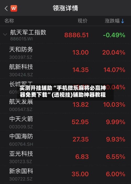 实测开挂辅助“手机微乐麻将必赢神器免费下载”(透视挂)辅助神器教程-第2张图片
