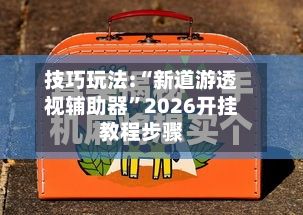 技巧玩法:“新道游透视辅助器”2026开挂教程步骤