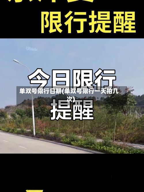 单双号限行日期(单双号限行一天拍几次)-第2张图片