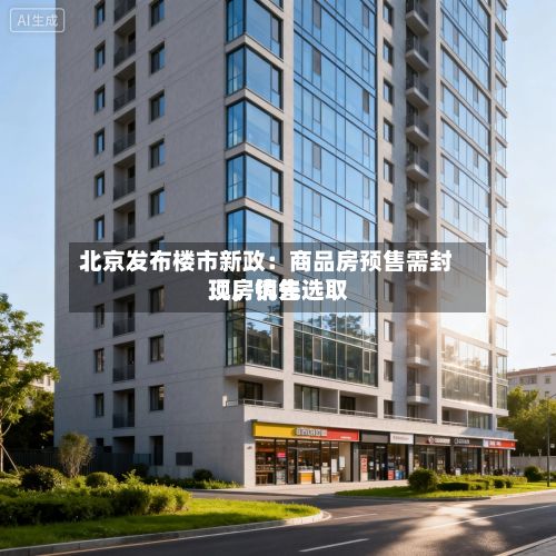 北京发布楼市新政：商品房预售需封顶，优先选取现房销售