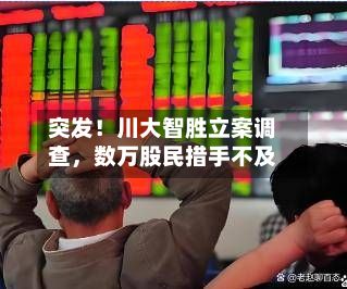 突发！川大智胜立案调查，数万股民措手不及-第2张图片
