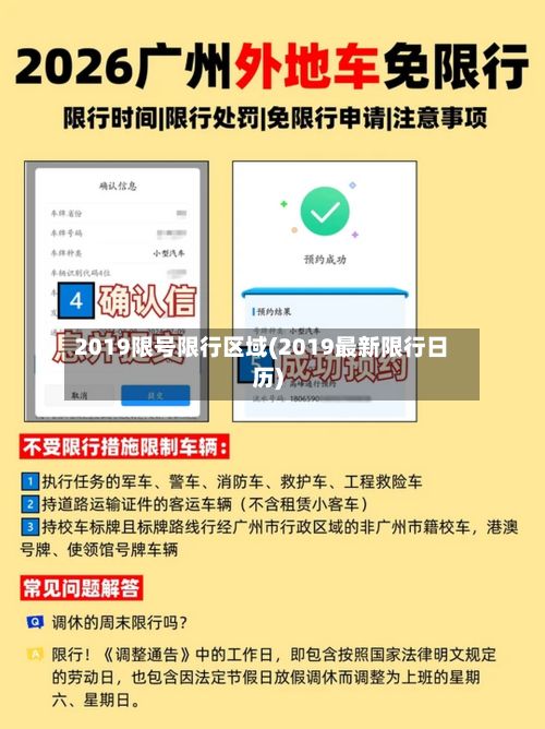 2019限号限行区域(2019最新限行日历)-第2张图片