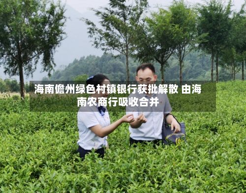 海南儋州绿色村镇银行获批解散 由海南农商行吸收合并