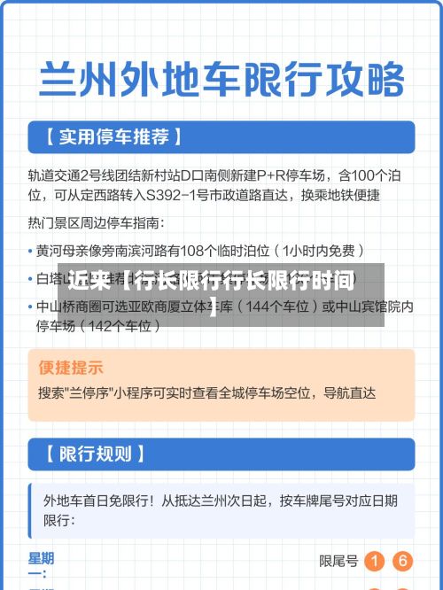 近来【行长限行行长限行时间】