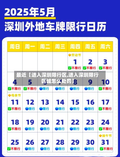 最近【进入深圳限行区,进入深圳限行区域怎么处罚】-第3张图片