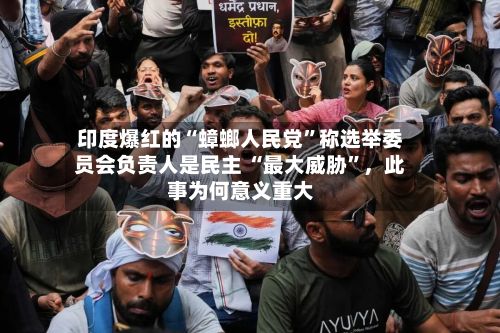 印度爆红的“蟑螂人民党”称选举委员会负责人是民主 “最大威胁”	，此事为何意义重大-第2张图片