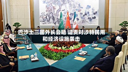 巴沙土三国外长会晤 谴责对沙特民用和经济设施袭击-第2张图片