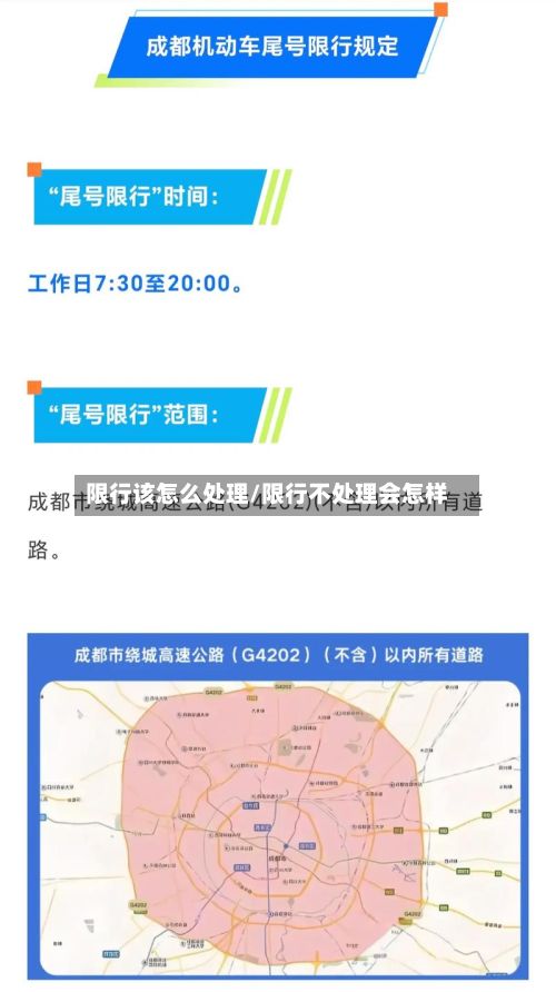 限行该怎么处理/限行不处理会怎样