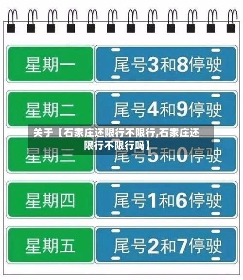 关于【石家庄还限行不限行,石家庄还限行不限行吗】