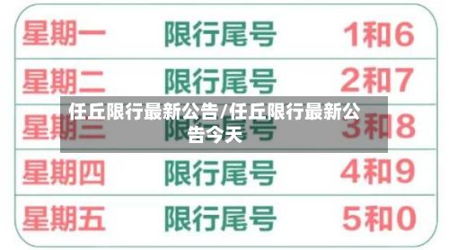 任丘限行最新公告/任丘限行最新公告今天-第2张图片