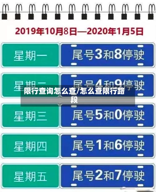 限行查询怎么查/怎么查限行路段