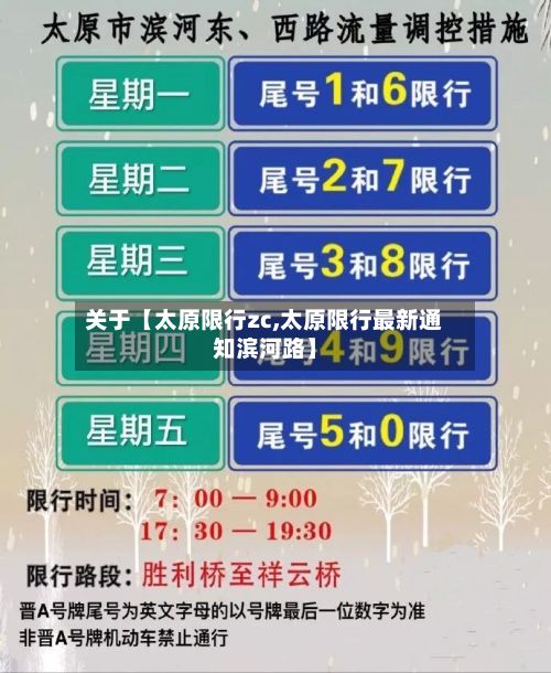 关于【太原限行zc,太原限行最新通知滨河路】-第2张图片