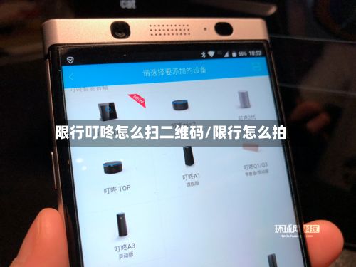 限行叮咚怎么扫二维码/限行怎么拍-第2张图片