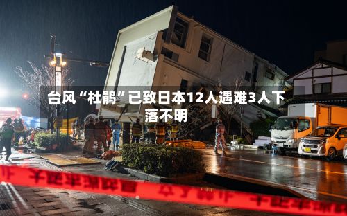 台风“杜鹃”已致日本12人遇难3人下落不明-第2张图片