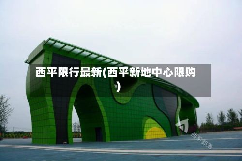 西平限行最新(西平新地中心限购)-第3张图片