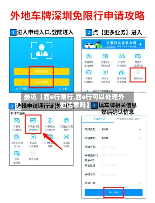 最近【蓉e行限行,蓉e行可以处理外地违章吗】-第3张图片