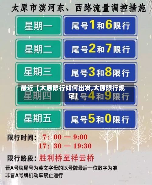 最近【太原限行如何出发,太原限行规定】-第2张图片