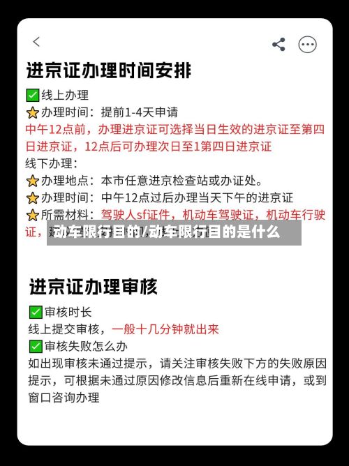 动车限行目的/动车限行目的是什么-第3张图片