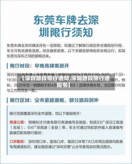【深圳路段限行通知,深圳路段限行通知书】