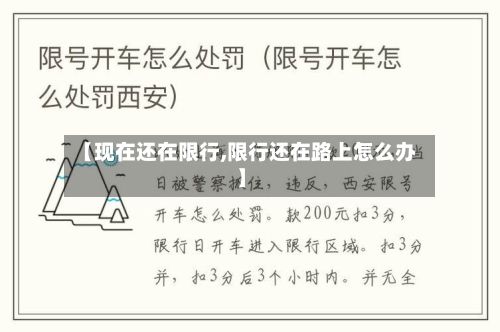 【现在还在限行,限行还在路上怎么办】-第3张图片
