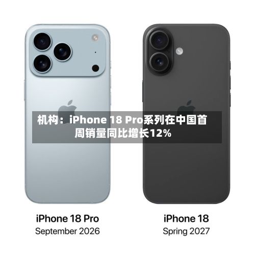 机构：iPhone 18 Pro系列在中国首周销量同比增长12%