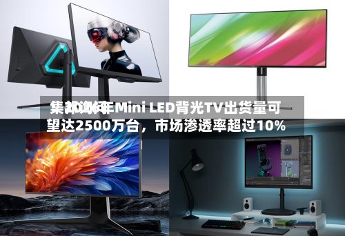 集邦询问：2026年Mini LED背光TV出货量可望达2500万台，市场渗透率超过10%-第2张图片