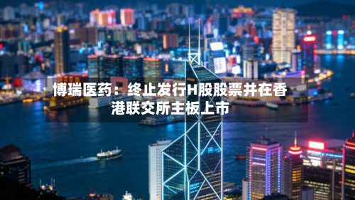 博瑞医药：终止发行H股股票并在香港联交所主板上市