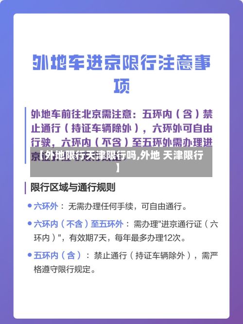 【外地限行天津限行吗,外地 天津限行】
