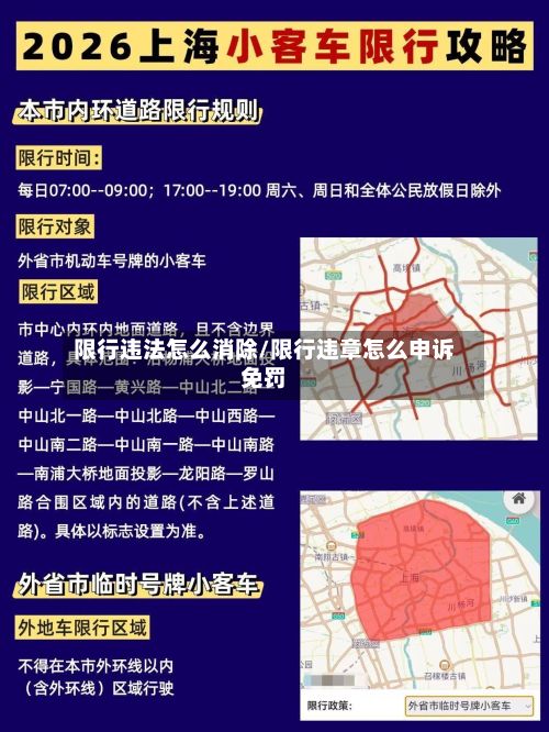 限行违法怎么消除/限行违章怎么申诉免罚-第2张图片
