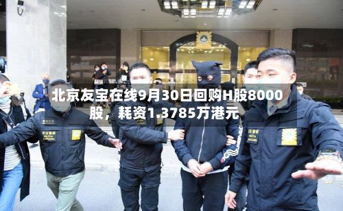 北京友宝在线9月30日回购H股8000股，耗资1.3785万港元