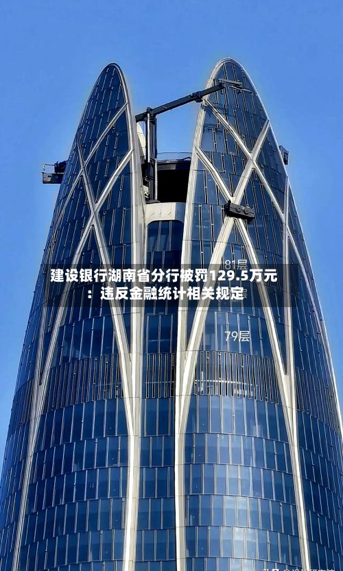 建设银行湖南省分行被罚129.5万元：违反金融统计相关规定